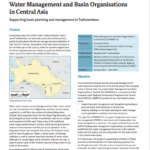 Supporting basin planning and management in Turkmenistan